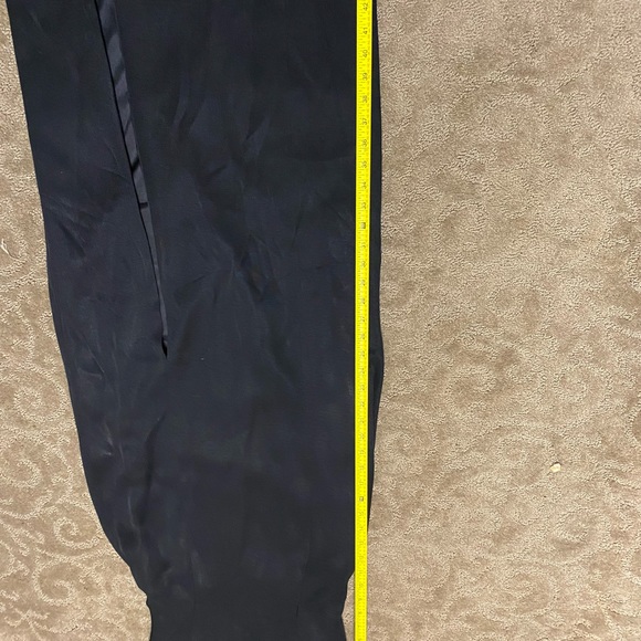 Sleek black long Betsy & Adam formal Size 3/4 - Picture 5 of 6